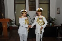 Surgeon Rear Admiral Arti Sarin takes over command Of INHS Asvini