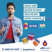 JSW Paints launches Sachche Rang campaign with Ayushmann Khurrana