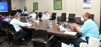 CS Somesh Kumar holds a meeting with Officials