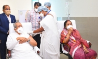 Andhra Pradesh Governor and Lady Governor receive first dose of Covid-19 vaccine