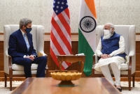 H.E. Mr. John Kerry, US Special Presidential Envoy for Climate meets PM Narendra Modi