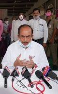 Telangana Home Minister discharged from hospital