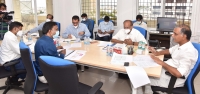 Minister Harish Rao holds a meeting on the implementation of Covid Vaccination drive