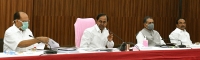 CM KCR holds a meeting with the Ministers & Collectors