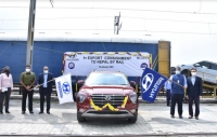 Hyundai Commences its first-ever eco-friendly export operations via Railways to Nepal