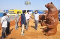 Arvind Kumar inspects the works at IKEA junction