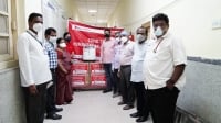 Save the Children India donates 55 oxygen concentrators to three hospitals in Hyderabad