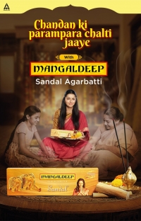 ITC’s Mangaldeep Agarbattis brand Launches a new TVC “The Tradition of Sandal”- Bhumika Chawla