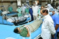CM KCR visits Gandhi Hospital - Photos