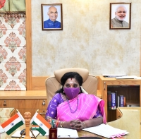 Governor Tamilisai reviews Sputnik-V and 2DG anti-Covid drug manufacturing