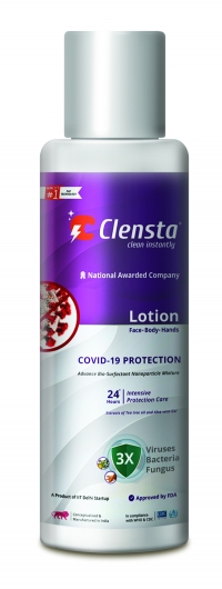 Clensta launches - Clensta 24x7 COVID-19Protection Lotion –A complete safety shield for your family
