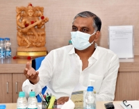 Minister Harish Rao & CS Somesh Kumar holds a review meeting on Vaccination procurement