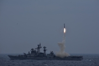 Successful Test Firing of BrahMos by Indian Navy