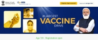 Vaccine registrations begin for 18+