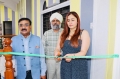 Jwala Gutta Inaugurates a Gymnasium and an Outdoor Badminton Court