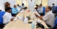 Minister Jagadish Reddy & CS Somesh Kumar holds review meeting on Tirumalagiri Sagar Mandal land issues