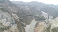 Railways complete the Arch closure of the iconic Chenab Bridge, World's highest Railway Bridge