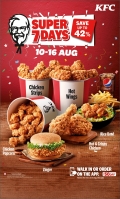 KFC Announces super 7 days