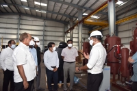 CS Somesh Kumar visits PSA Oxygen Plant Manufacturing unit