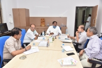Minister Errabelli holds meeting with Chief Secretary Somesh Kumar