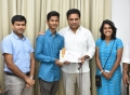 Minister KTR appreciates young innovator Ashok, assured help