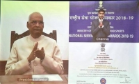 President Ram Nath Kovind virtually conferred the National Service Scheme (NSS) Awards for the year 2018-19 today