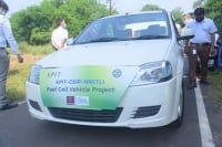 CSIR-KPIT demonstrates India's first hydrogen fuel cell fitted car