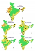 All India Weather Warning Bulletin (MID-DAY)