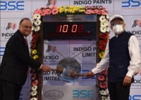 7th Best Listing in a Decade: Indigo Paints doubles investor monies on IPO Listing, closes at 110% premium