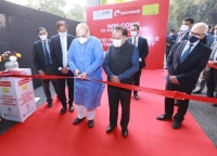 Home Minister Amit Shah inaugurates mobile Covid19 RT-PCR Lab in New Delhi