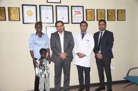 Doctors at Continental Hospitals give new lease of life to a 5-year-old boy from ‘South Sudan’