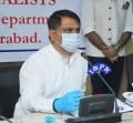 Arvind Kumar distributed safety kits to Journalists at Samachar Bhavan - Telangana