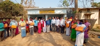 Governor’s team distributes health and hygiene kits in Primitive Tribal Village tribals in Bhadradri Kothagudem