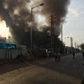 Fire accident broke in pharma building in Jeedimetla