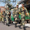 Paramilitary forces came to Hyderabad from Bidar