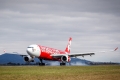 air asia flight reurns back due to windshield break