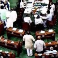 Opposition parties demonds Shah resignation in Lok Sabha