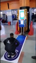 Free platform ticket for few minutes workouts at Delhi railway station