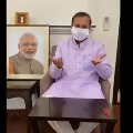 Central Minister Prakash Javadeker mask preparation video