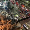 Dozens trapped as China Corona Hotel Collapsed