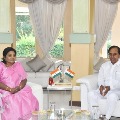 CM KCR and Minister Eetal met Governor Tamilisye