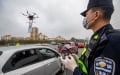 employees using drones to collect toll fees due to corona effect
