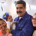 Venezuela president Nicolas Maduro calls women to give birth for six children