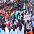 Corona virus effect on Amaravati farmers protests