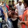 Madhya Pradesh Sanitation Worker Attacked Clothes Ripped