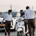 Police filed cases against people who came on roads