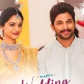Allu Arjun greets his wife on the occasion of wedding anniversary