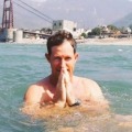 Jonty Rhodes Takes A Dip In The Ganges In Rishikesh