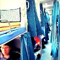 Removing Curtains and No Bedsheets in Train AC Coaches