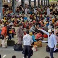 Migrants arrived Kurnool from Maharashtra